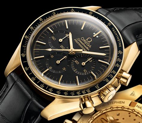 omega speedmaster gold